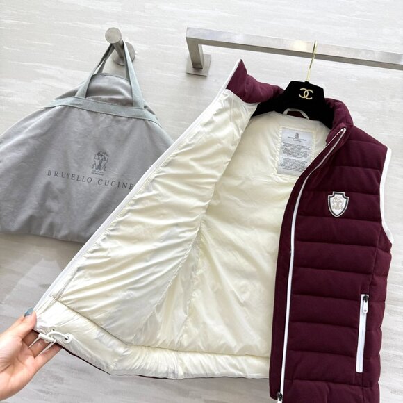 Brunello Cucinelli 2025 new goose down vest - Picture 4 of 9